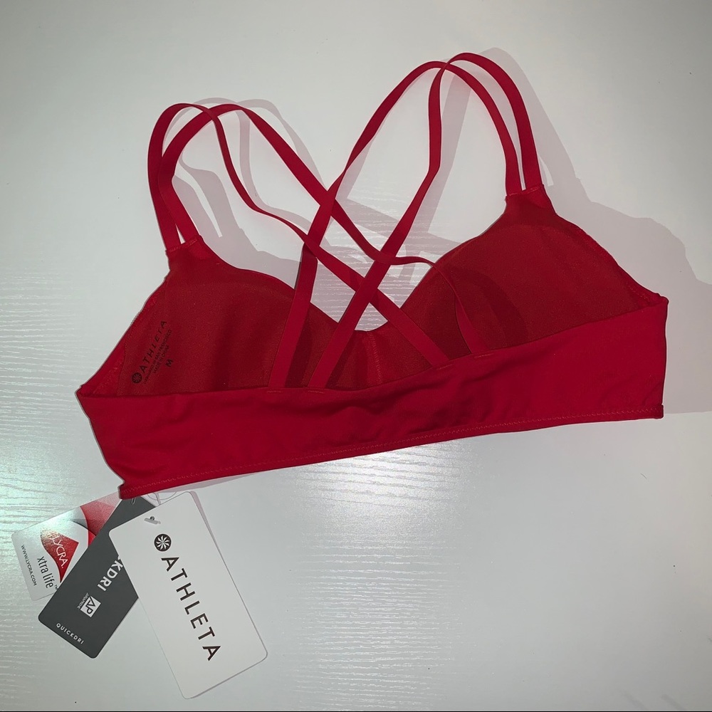 Athleta South Swell Bikini Top Medium - Picture 5 of 8